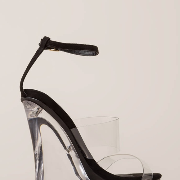 🕶BLK Clear Illusion Wedges🕶 - Picture 4 of 4